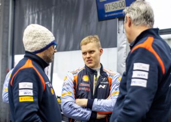 Ott Tänak Hyundai meeksonnas, Foto: Hyundai Motorsport