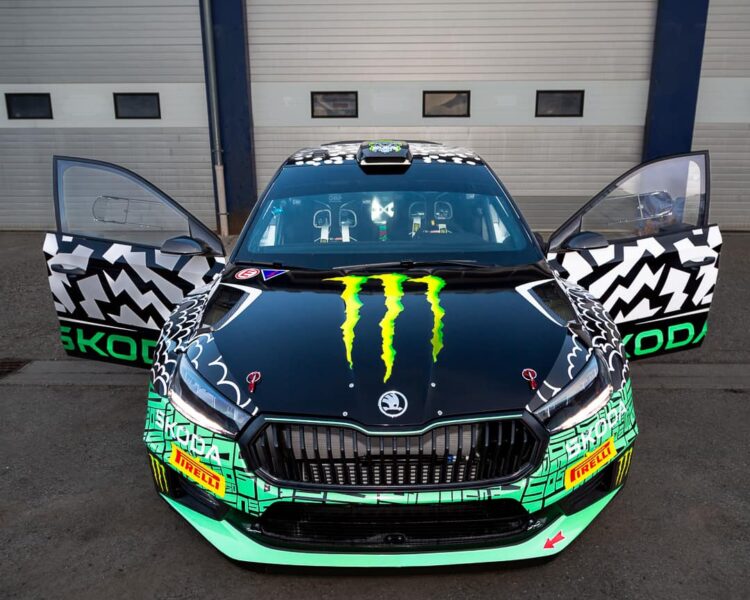 Oliver Solbergi 2024 aasta võistlusmasin Foto: facebook.com/OliverSolberg01