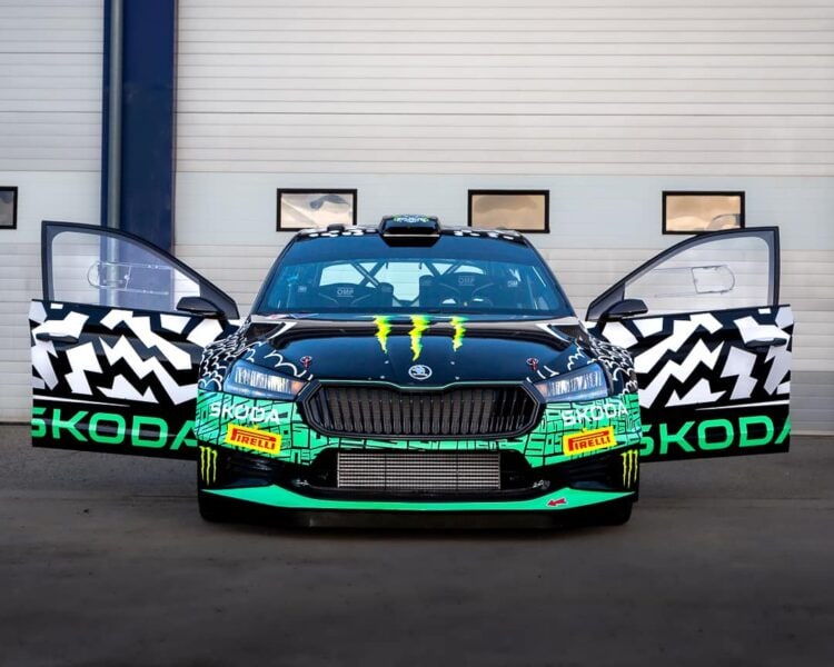 Oliver Solbergi 2024 aasta võistlusmasin Foto: facebook.com/OliverSolberg01