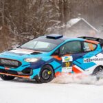 Patrick Enok ja Silver Simm Aluksne ralli 2024 - Foto- Pille Russi