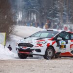 Jaspar Vaher ja Rainis Raidma Aluksne ralli 2024 - Foto- Pille Russi