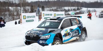 Priit Koik ja Kristo Tamm, Aluksne ralli 2024, Foto: Pille Russi