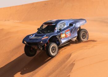 Urvo Männama ja Risto Lepik Dakari ralli 2024 Foto: Ingine Creators