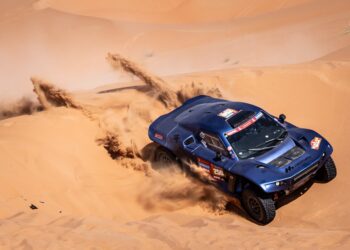 Urvo Männama ja Risto Lepik Dakari ralli 2024 Foto: MM Production