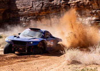 Urvo Männama ja Risto Lepik Dakari ralli 2024 Foto: Ingine Creators