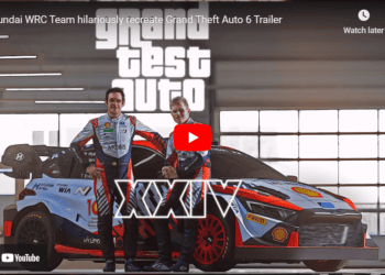 Lahe video: Hyundai WRC meeskonna versioon legendaarsest GTA6 treilerist!