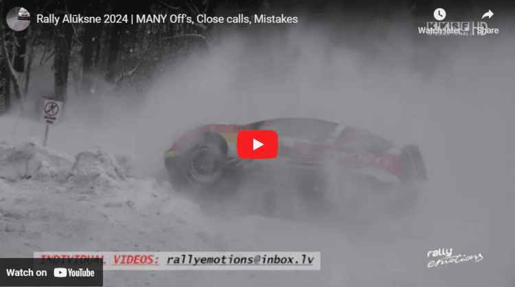 VIDEOD: Aluksne ralli videod – palju eksimusi ja väljasõite!