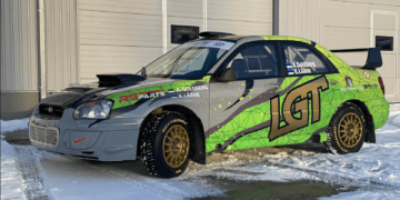 Mulluse rallil lõpetasid Allar Goldberg / Kaarel Lääne klassivõiduga. Foto: meeskond