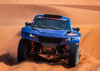 Urvo Männama ja Risto Lepik Dakari ralli 2024 Foto: MM Production