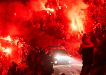 Sebastien Ogier, Monte Carlo 2024 teine kiiruskatse Foto: Jaanus Ree / Red Bull Content Pool