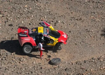 Sebastien Loeb 11. etapil. Foto: ASO/Eric Vargiolu/DPPI