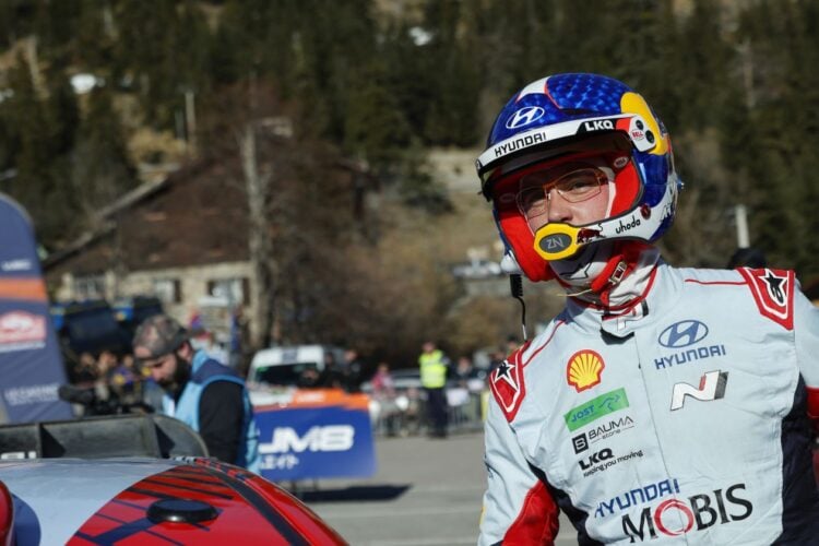 Thierry Neuville Monte Carlo rallil Foto: Hyundai Motorsport