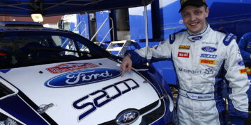 Mikko Hirvonen, Ford Fiesta S2000. 2010 Monte Carlo Rally Prologue. Foto: Ford Motor Company