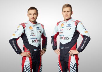 Ott Tänak ja Martin Järveoja Foto: Hyundai Motorsport