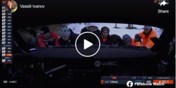 VIDEO: Ott Tänak ja Martin Järveoja libisesid Monte kolmandal katsel teelt välja