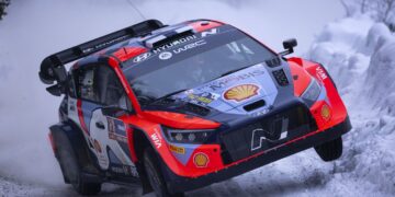 Esapekka Lappi Rootsi ralli 2024 Foto: Austral / Hyundai Motorsport GmbH