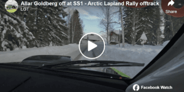 VIDEO: Eestlased sõitsid Arctic Lapland ralli avakatsel lumehange ja jäid kinni!