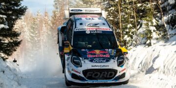 Adrien Fourmaux ja Alexandre Coria, Rootsi ralli 2024, Foto: Jaanus Ree / Red Bull Content Pool