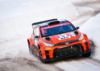 Georg Linnamäe / James Morgan on avapäeva järel üheksandal kohal. Foto: Taneli Niinemäki