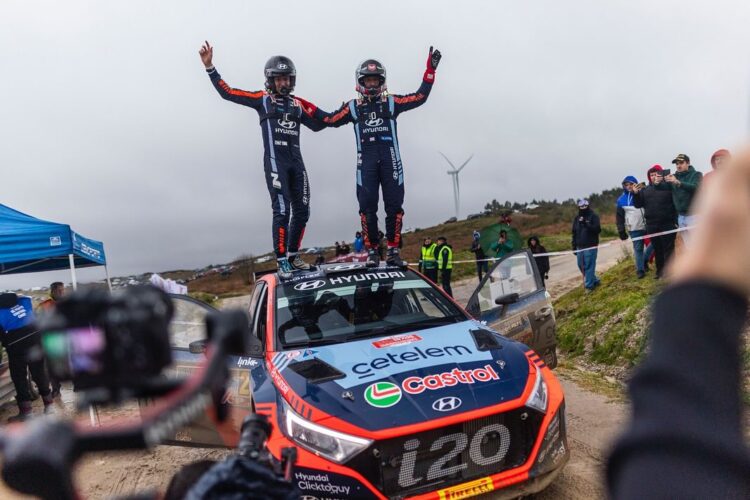 Kris Meeke ja James Fulton, Serras de Fafe ralli 2024, Foto: Team Hyundai Portugal