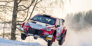 Egon Kaur / Allan Birjukov. Foto: Latvian Rally Championship