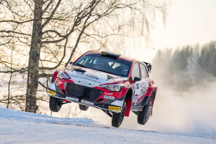 Egon Kaur / Allan Birjukov võitsid Sarma ralli. Foto: Latvian Rally Championship