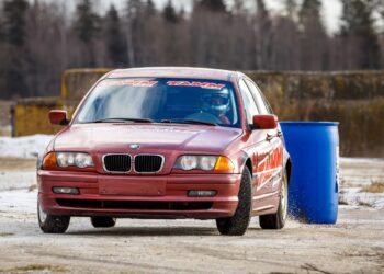 Vigursõidus osales ka rallikrossi Eesti meister Maiko Tamm. Fotod: Pille Russi
