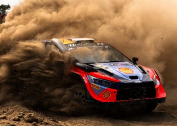 Ott Tänak ja Martin Järveoja, Keenia Safari ralli 2024, Foto: Jaanus Ree / Red Bull Content Pool