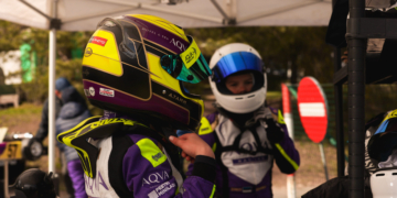 Albert Tamm ja Kristian Ebras. Foto: AQVA Racing