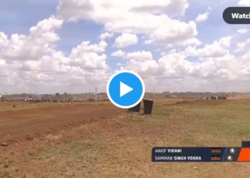 VIDEO: Kohalik rallisõitja keeras juba Keenia avakatsel oma auto üle katuse