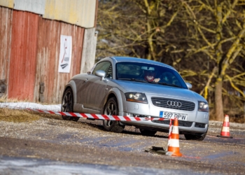 Türil võisteldakse vigursõidus. Foto: Pille Russi