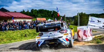 WRC Promoter ja M-Sport Ford teevad WRC Poola ja Läti etappidel koostööd Martins Sesksiga. Foto: M-Sport Ford WRT