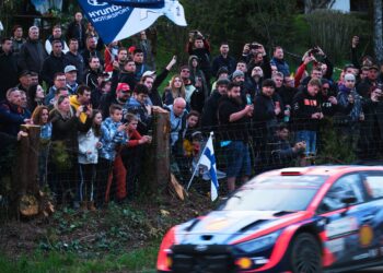 Ott Tanak ja Martin Jarveoja Horvaatia rallil 2022, Foto: Romain Thuillier / Hyundai Motorsport GmbH