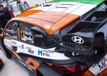 Thierry Neuville 2023 Horvaatia rallil, Foto: Austral /Hyundai Motorsport GmbH