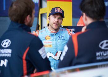 Andreas Mikkelsen, Horvaatia Ralli 2024 Foto: Romain Thuillier /Hyundai Motorsport GmbH