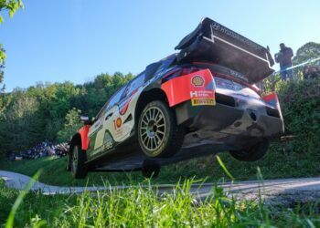 Thierry Neuville ja Martijn Wydaeghe, Horvaatia ralli 2024, Foto: Romain Thuillier /Hyundai Motorsport GmbH