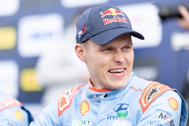 Ott Tänak Horvaatia rallil 2024 Foto - Hyundai Motorsport