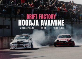 14. aprillil tuleb LaitseRallyPark´is drifti rajapäev. Foto: Heleri Keeman