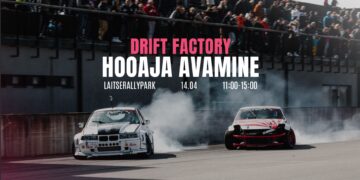 14. aprillil tuleb LaitseRallyPark´is drifti rajapäev. Foto: Heleri Keeman