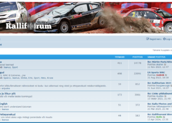 Uus peatükk Eesti rallimaastikul: Ralli.ee pani õla alla legendaarse rallifoorum.ee jätkumisele!