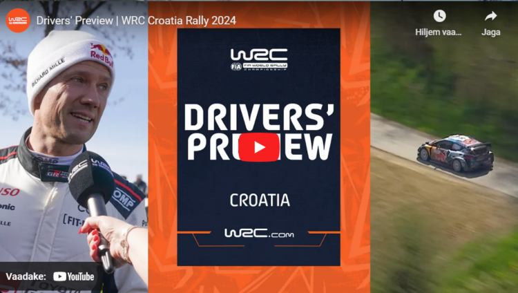 VIDEO: Vaata mida rallisõitjad rääkisid enne Horvaatia MM-ralli algust!
