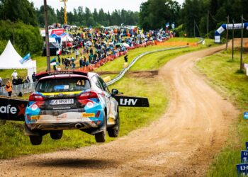 Jon Armstrong ja Brian Hoy, Rally Estonial 2022, Foto: Jaanus Ree / Red Bull Content Pool