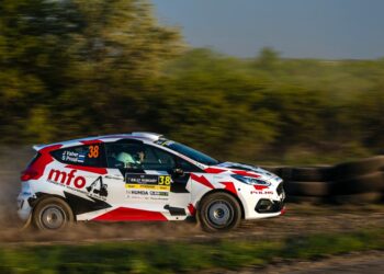 Jaspar Vaher, V-Híd Rally Hungary 2024, Foto: @World / Red Bull Content Pool