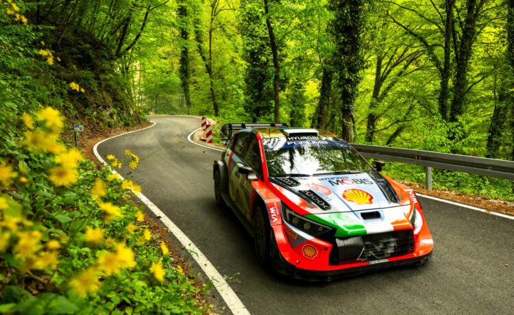 Ott Tänak ja Martin Järveoja Horvaatia rallil 2024, Foto: Jaanus Ree / Red Bull Content Pool