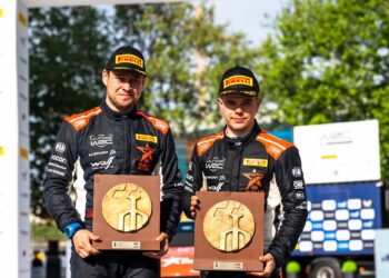 Romet Jürgenson / Oja Siim saavutasid Horvaatias karjääri esimese JWRC etapivõidu. Foto: Jaanus Ree / Red Bull Content Pool