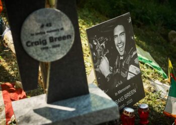 Craig Breeni mälestusmärk Horvaatias. Foto: @croatia_rally/X