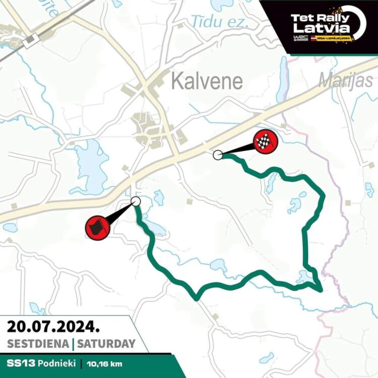 Avalikustati Läti WRC-etapi kiiruskatsete asukohad ja kaardid