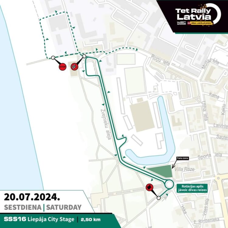 Avalikustati Läti WRC-etapi kiiruskatsete asukohad ja kaardid