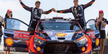 Dani Sordo ja Candido Carrera, Portugali rallil 2023, Foto: Photographer: Dufour Fabien / Hyundai Motorsport GmbH