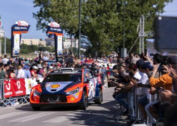 Ott Tanak Foto: Austral / Hyundai Motorsport GmbH